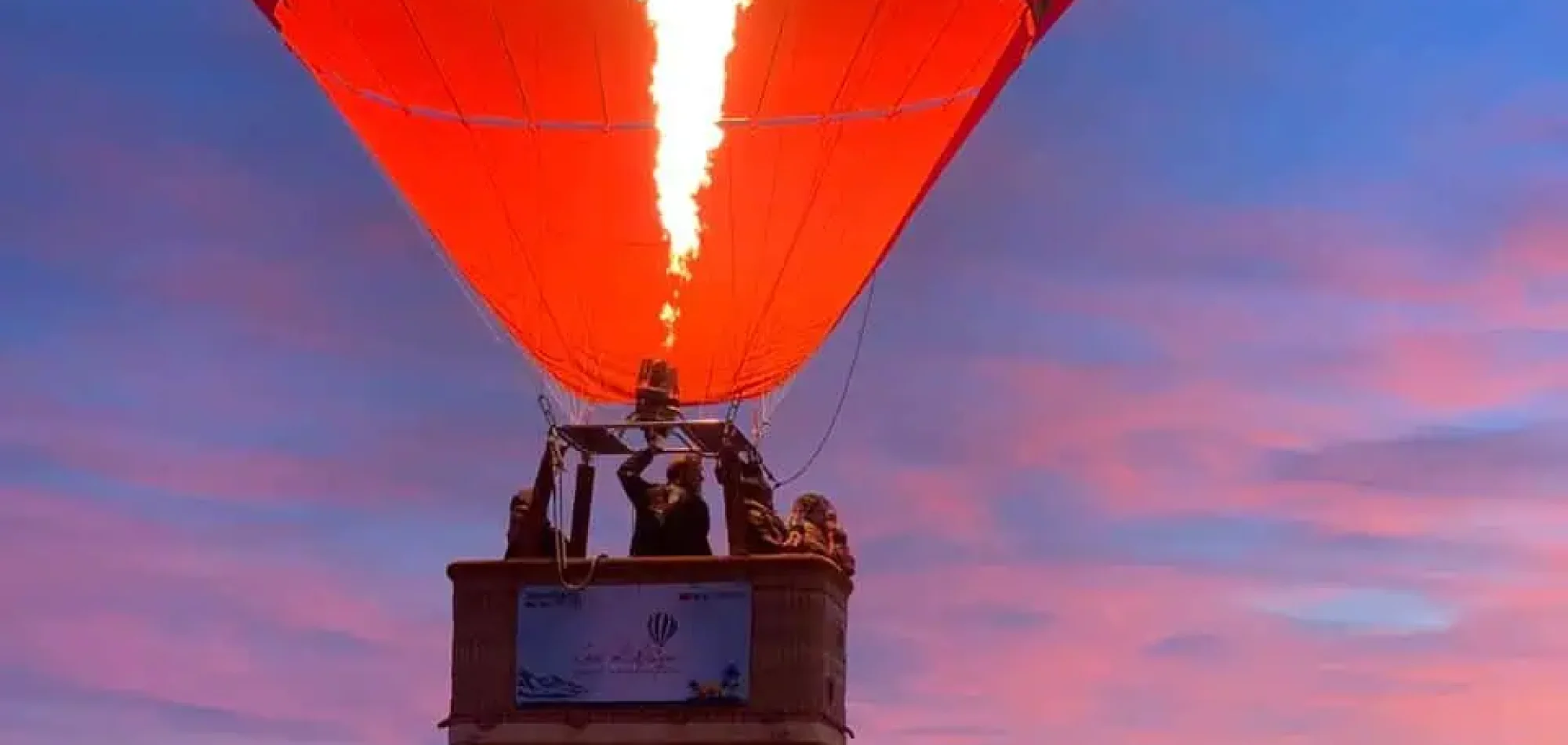 hot air ballon from marrakech